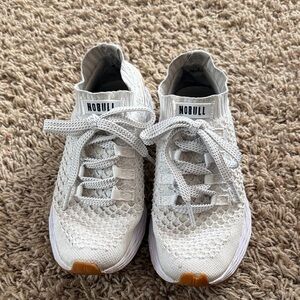 NOBULL Women’s White ALLDAY Knit Sneakers